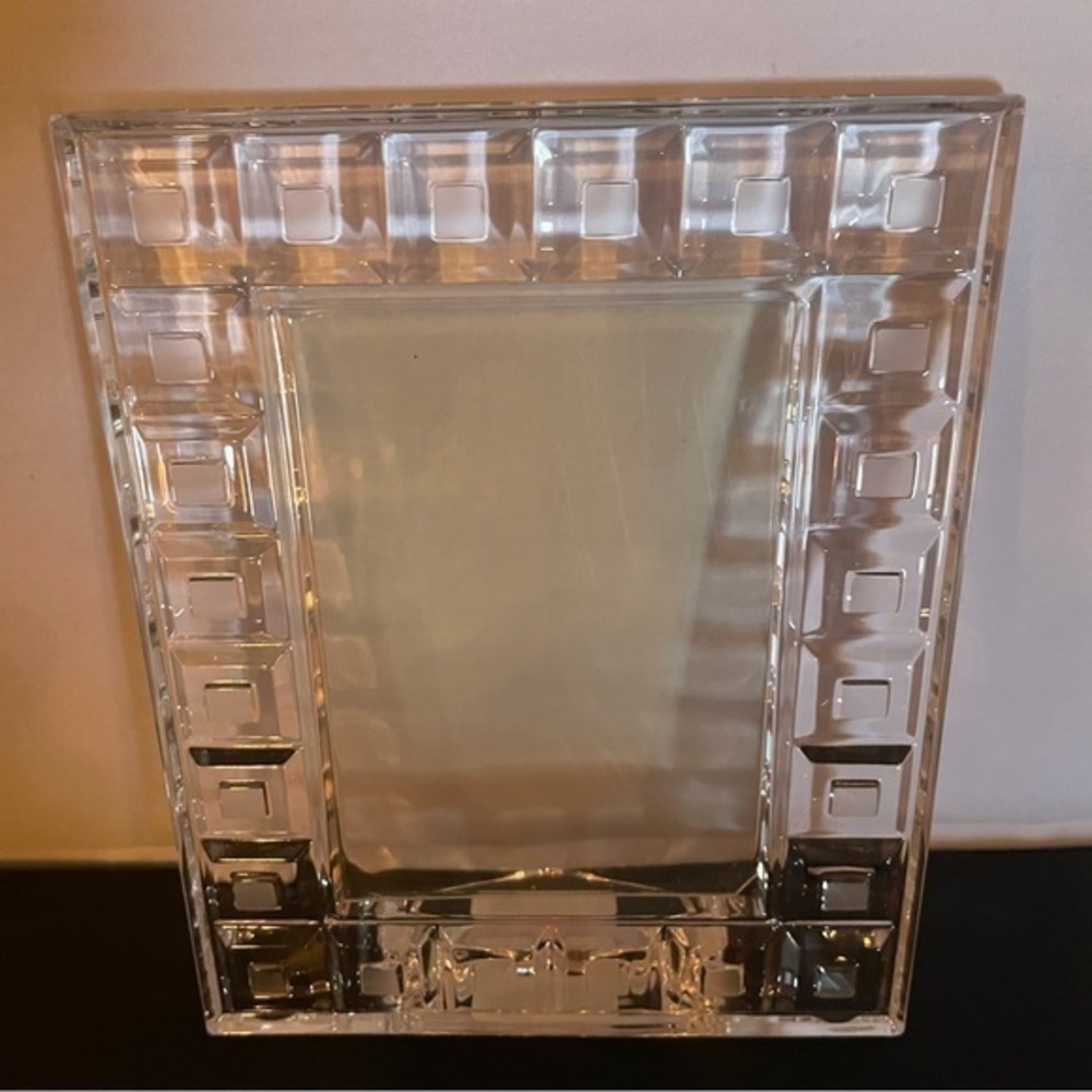 - MARQUIS by Waterford Quadrata crystal picture frame